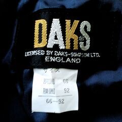 英国王室御用達ブランド DAKS ダックス コットンチェック スカートの画像