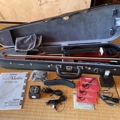 値下げします。ヤマハ　サイレントバイオリン SV-120 35,000円の画像