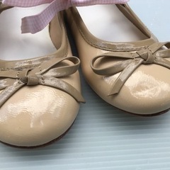 子供靴　キッズ　フラットシューズ　エナメル　15.0㎝の画像