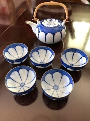 急須　茶碗５客