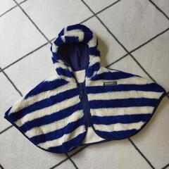 【美品】BREEZE　リバーシブルポンチョの画像