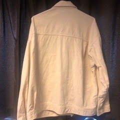 GU メンズXL 白ジャケットの画像