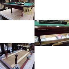 家庭用 卓上ビリヤードセット ミニビリヤードセット キュー2本 球 セット 札幌市 厚別店の画像