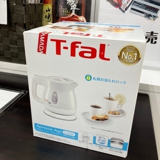 ☕︎未使用品☕︎T-fal 0.8L電気ケトル KO4301JP Aprecia Ag+Lock ティファール アプレシア 6635