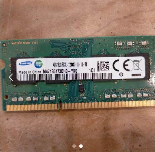 メモリ PC3L-12800S 12GB