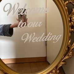 結婚式 ウェルカムミラーの画像