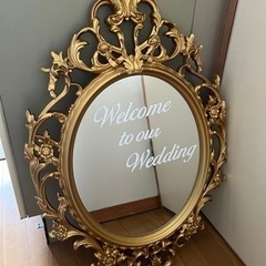 結婚式 ウェルカムミラーの画像