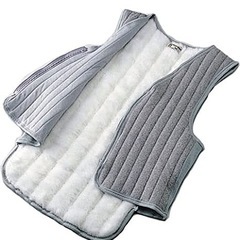 ミンクタッチベスト　Mサイズ新品　あったか着心地の画像