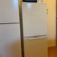 【106L】2ドア冷蔵庫(ホワイト)の画像