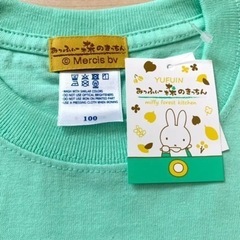 miffy ミッフィー Tシャツ 半袖 キッズ サイズ 100 グリーン ボリスの画像