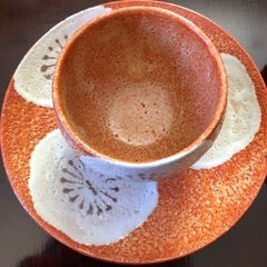 しの焼き　湯呑み茶碗　2客の画像