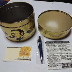 未使用 非売品ボス缶 ①金の画像
