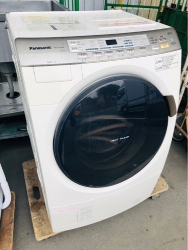 5KM以内配送無料　9KGパナソニックNA-VX5100L-Wななめ型ドラム洗濯機乾燥