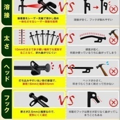 ペグ スチールペグ 6本セット キャンプ アウトドア 登山の画像