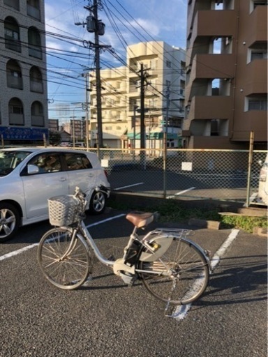 7KM以内配送無料　ヤマハ YAMAHA 電動アシスト自転車 バッテリー交換済み