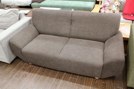 SWEET DECORATION スイートデコレーション 2人掛けソファ ブラウン 布地