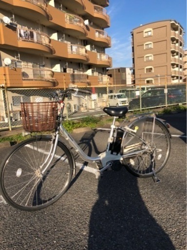 7KM以内配送無料　パナソニックアシスタU 電動アシスト自転車(自転車)バッテリー交換済み　