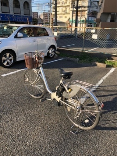 7KM以内配送無料　パナソニックアシスタU 電動アシスト自転車(自転車)バッテリー交換済み　