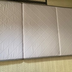 ニトリ　通気性の良い3つ折りマットレス　シングル(パーム3) の画像