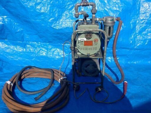 油回転真空ポンプ　石橋化学工業 ISHIBASHI 現状品