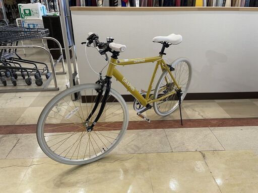 クロスバイク　26インチ　ｲｴﾛｰ