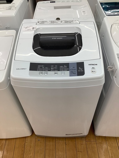 HITACHI 全自動洗濯機　NW-5WR 2016年製　5.0kg