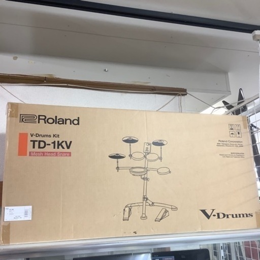 電子ドラム　ROLAND TD-1KV 未使用品
