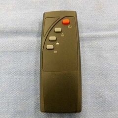 QVCジャパン 電気温風機 10ILH110-02 リモコン付き ライト付き温風機 インテリア 照明 暖房器具 ロウソク 西岡店 の画像