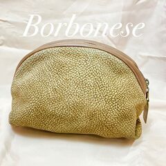 ボルボネーゼ　うずら柄　ポーチ　クラッチバッグ　セカンドバッグ