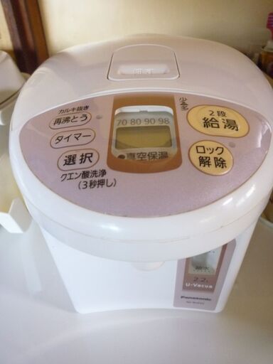 パナソニック電気ポット（NC-BJ222)