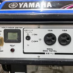 YAMAHA　発電機　EF23H　アワーメーター172時間　高出力タイプ！の画像