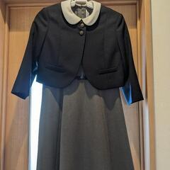 値下げ セレモニーワンピース　女児150cm グレー