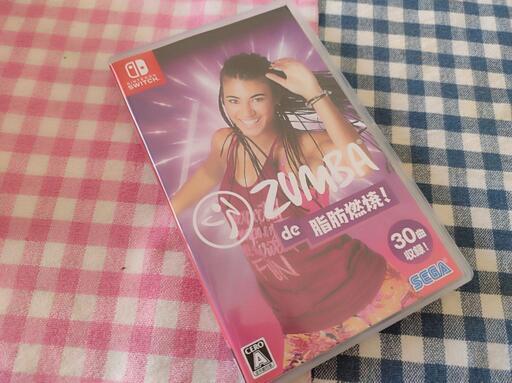 (値下げしました☆)ニンテンドー　スイッチ　ソフト　ZUMBA de 脂肪燃焼　#ズンバ
