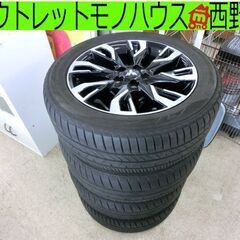 TOYO TRANPATH mp7 2022年製 225/55R18 三菱 アウトランダー 純正アルミ 18inc 7J +38 4本セット 中古 西野店