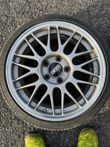 トヨタ純正 BBS17インチ 4本 タイヤ付き