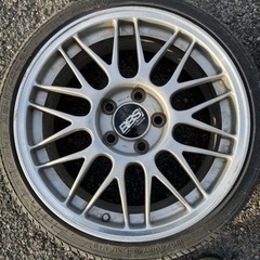 トヨタ純正 BBS17インチ 4本 タイヤ付きの画像