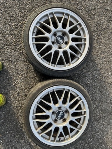 トヨタ純正 BBS17インチ 4本 タイヤ付き