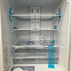 【配送・設置無料】★2022年製・美品★ 三菱/MITSUBISHI【 幅60cm 330L 3ドア冷蔵庫 3ドア /右開きタイプ 】MR-C33H-W ホワイトの画像