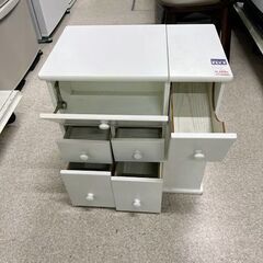 ミニドレッサー 白の画像
