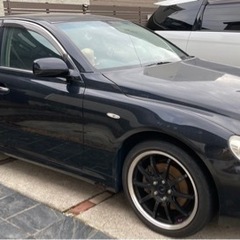 120マークX   機関良好 バージョンS   来週末までに売れなければ消します！ マークX 120 黒 平成17年式「只今お話し中」