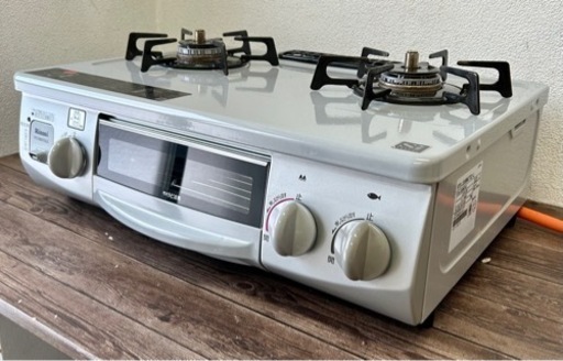 お引取り限定 リンナイ LPガス用コンロ 2口ガステーブル RTS-338WNCTS2-L プロパン