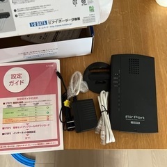 無線LANルーター（親機）（お取引中）の画像