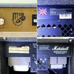 基本動作確認済 真空管アンプ Marshall JTM30 フルチューブ・コンボアンプ LE10×2仕様 出力30W クリーン/ドライブ 2ch 英国製 正規輸入品 札幌市 清田区 平岡の画像