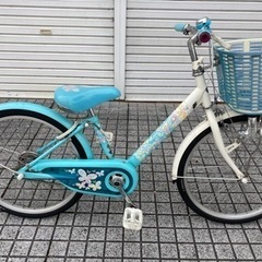 【20インチ子供車】ブリヂストン製　エコパル　変速なし　若林自転...