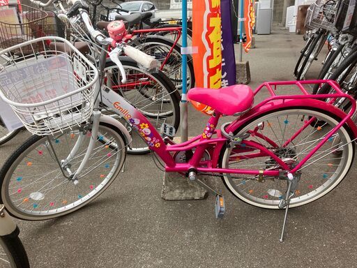 未使用 21テクノロジー 22インチジュニア自転車 EM226 6段変速ギア No.339● ※現金、クレジット、スマホ決済対応※