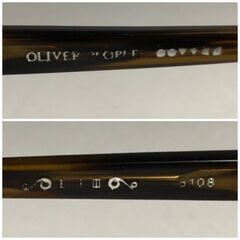 🔷🔶🔷ut4/102　希少　オリバー ピープルズ　エルトン・ジョン モデル (EJ３)サングラス OLIVER PEOPLES ELTON JOHN　※度あり？　現状品🔷🔶🔷の画像