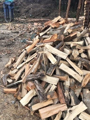 薪　針葉樹ミックス　薪ストーブ　キャンプ用