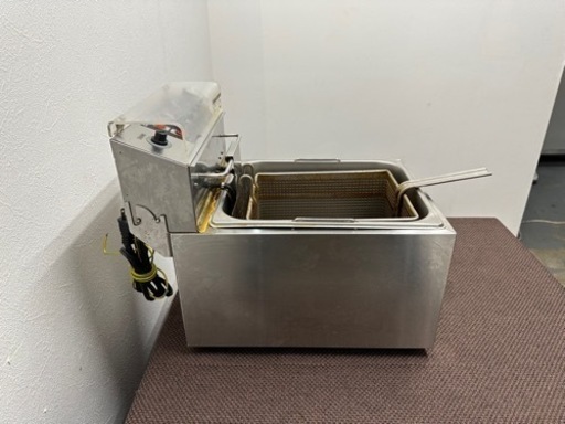 安吉/Yasukichu　業務用　電気フライヤー　９L　卓上型　２０１７年製　店舗　飲食店　PRO-9FLT-6