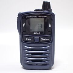 CD133 スタンダードホライゾン SR40 特定小電力トランシーバー