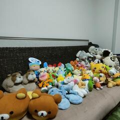 たくさんのぬいぐるみ